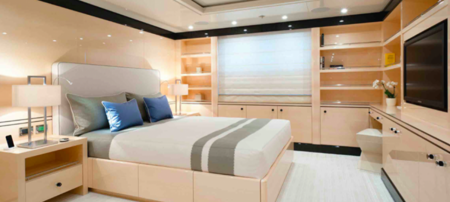 AMELS 180 - yacht construction, bedroom