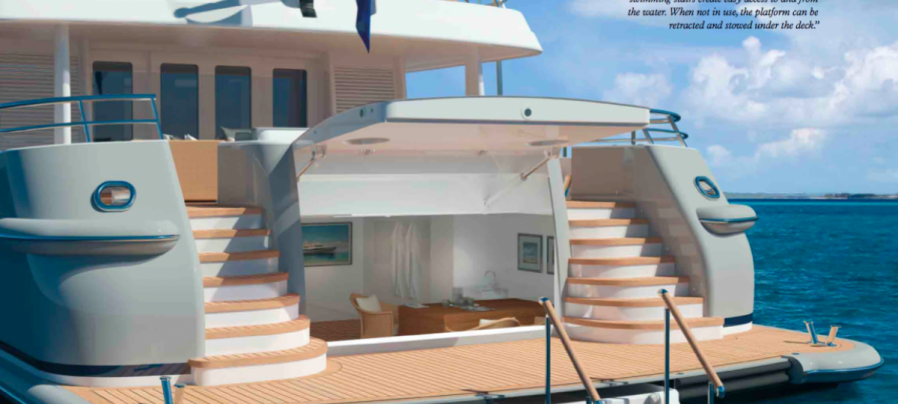 AMELS 180 - yacht construction, layout