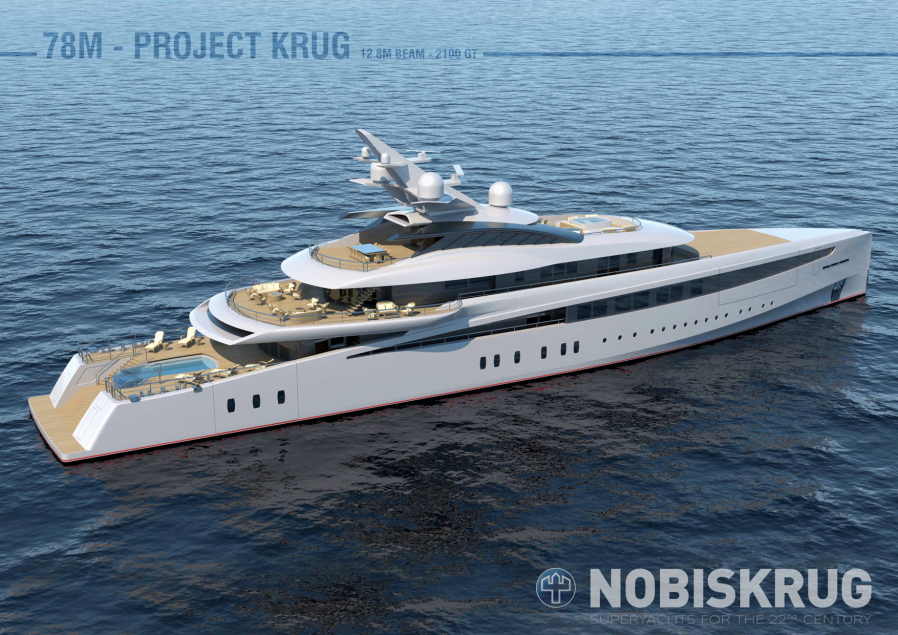 NOBISKRUG PROJECT - yacht layout