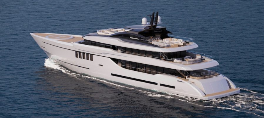 VISION - yacht construction project, design